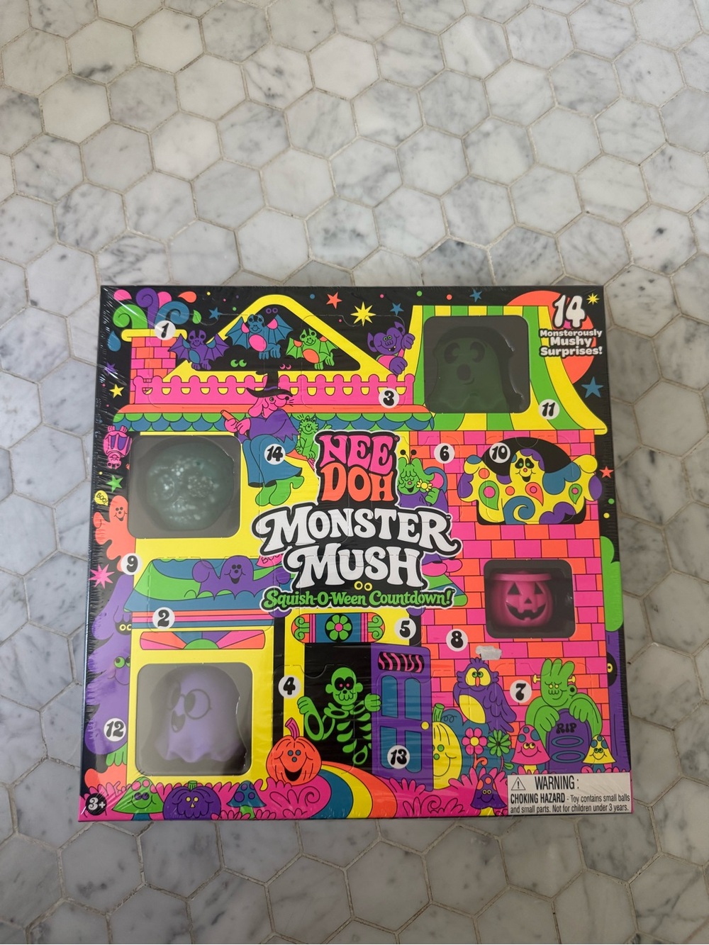 NeeDoh-Monster Mush Squish-O-Ween Countdown Halloween! 🎃